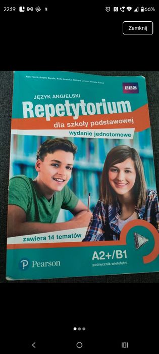 Repetytorium j.angielski szkoła podstawowa podręcznik i ćwiczenia