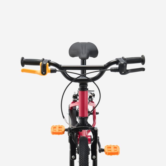 Bicicleta de Criança 16 polegadas 4-6 anos, DISCOVER 900 Rosa