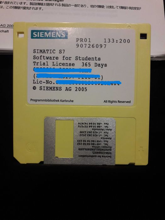 Siemens Step 7 S7 V5.3 licencja roczna studencka