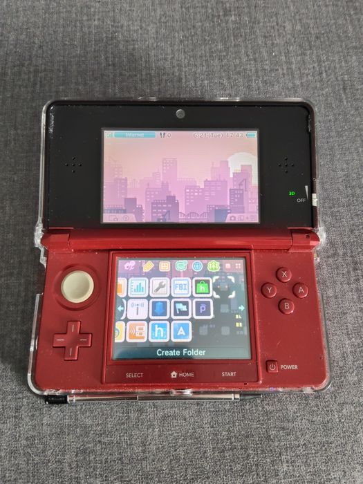Konsola Nintendo 3DS Mod czerwona