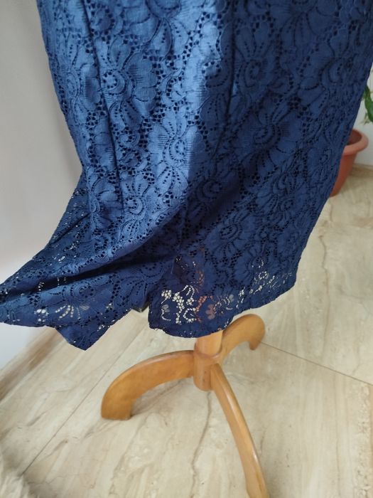 Boho sukienka koronkowa Bruno banani 38