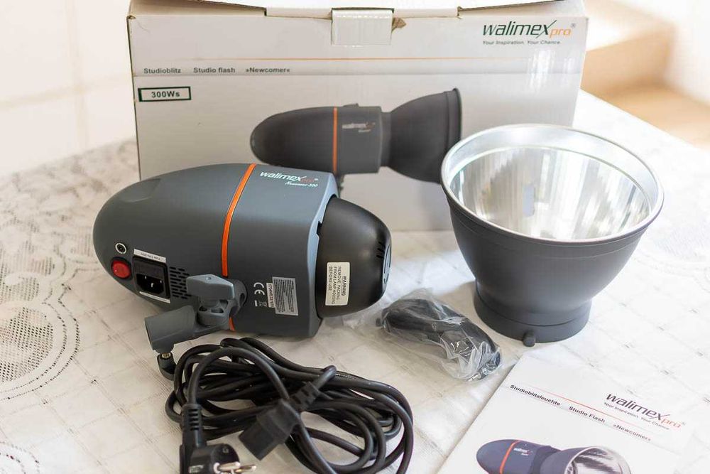 Flash Walimex Pro 300, como NOVO!