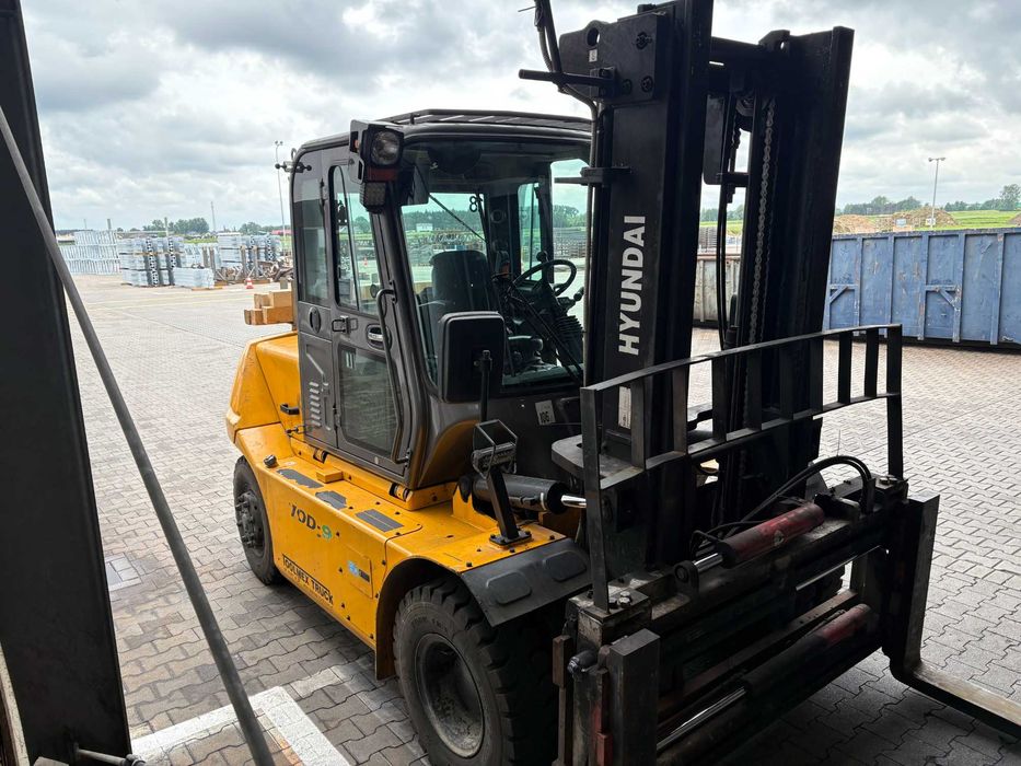 Wózek widłowy 7 ton HYUNDAI 70D-9 2018 rok diesel