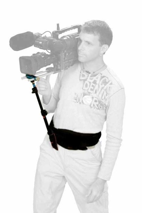 Estabilizador de câmara digital com lastro e cinto DVRIG PRO DVTEC