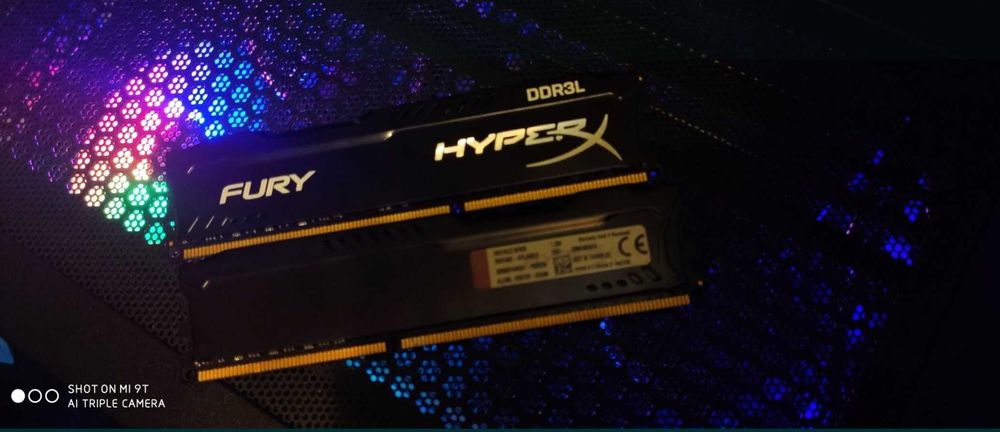 HyperX FURY Оперативна память16GB(8Гб+8Gb) DDR3L−1866MHz HX316LC10FB/8