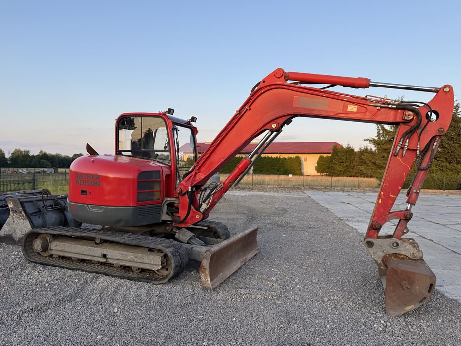 WACKER NEUSON 75Z3 rok:2014 minikoparka koparka jcb kubota bobcat yanmar cat komatsu