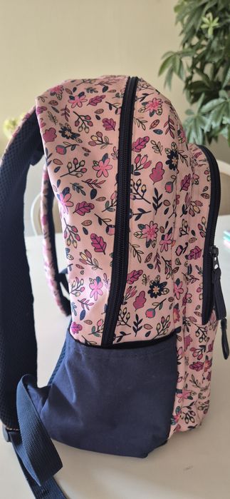 Mochila escolar menina + lancheira + estojo
