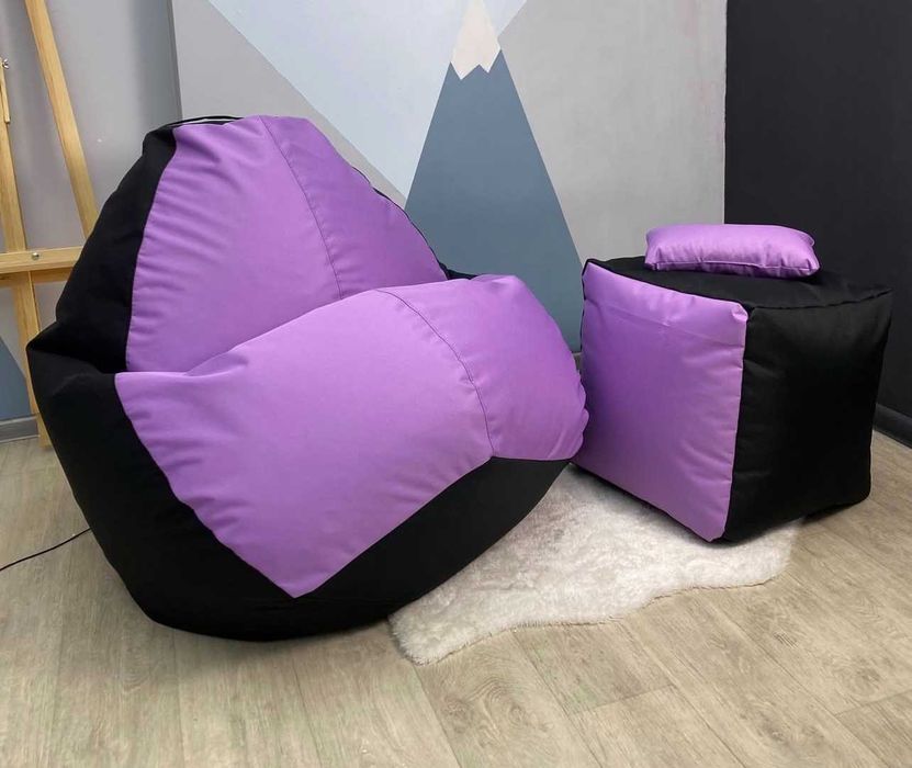 Знижки на крісло мішок, крісло груша, пуфи, м'ячі, кресло мешок ОПТ