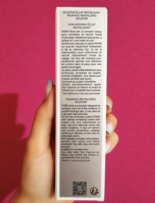Dior Capture PDRN-Shot 20 ml – NOVO