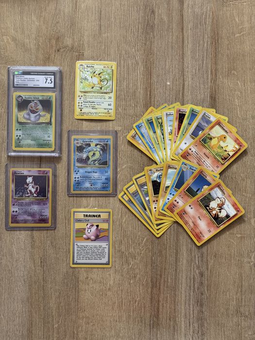 Karty Pokemon Base Set 1999-2000 + gratis