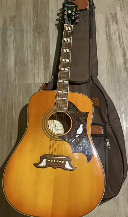 Guitarra Epiphone White Dove