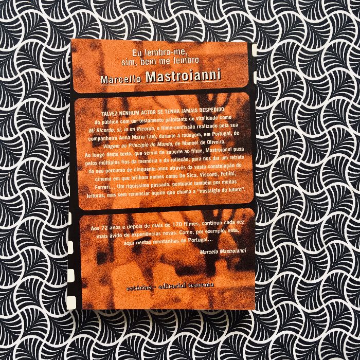 Eu Lembro-me, Sim, Bem me Lembro - Marcello Mastroianni