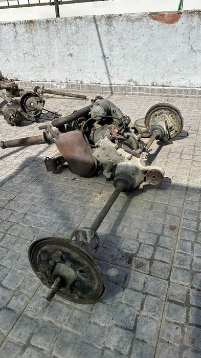 MOTOR APE 50 + Diferencial e suspensão frente