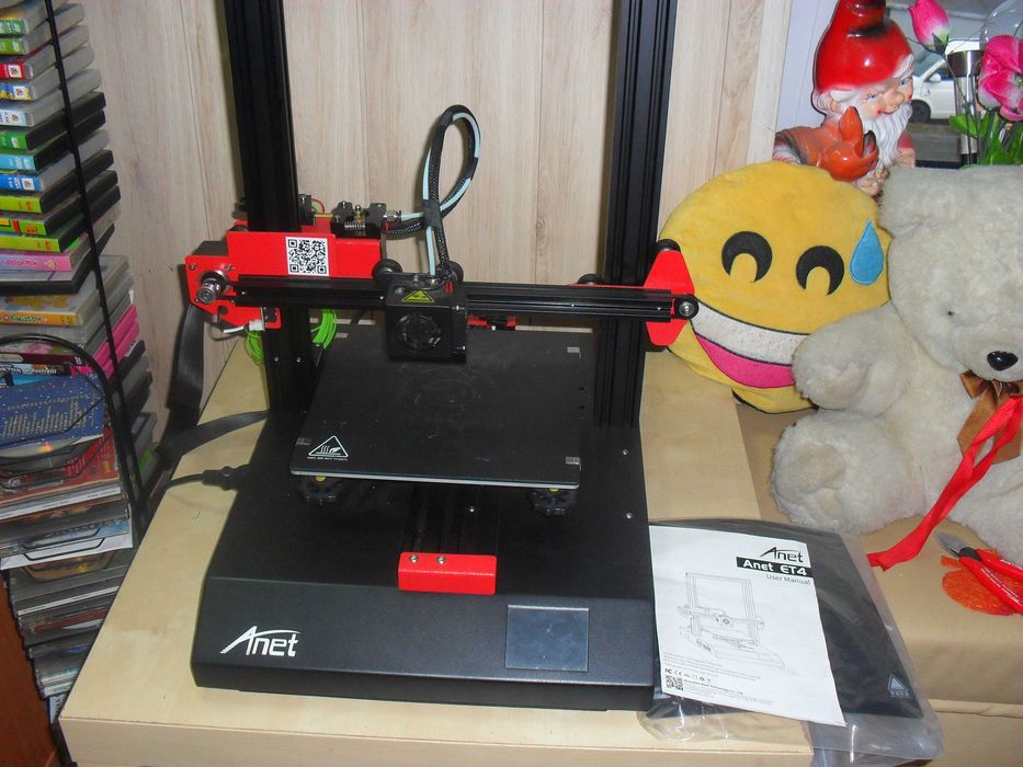 Drukarka 3D Anet ET4 bardzo mało używana + pudełko