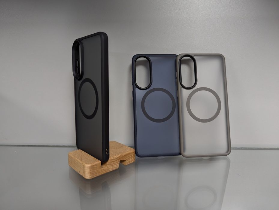 Samsung S25 Edge Противоударный чехол Insane Matte Magsafe