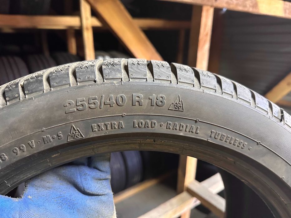 Шини зима 255/40R18 CONTINENTAL ContiWinterContact TS 830 P 2 шт 8+мм