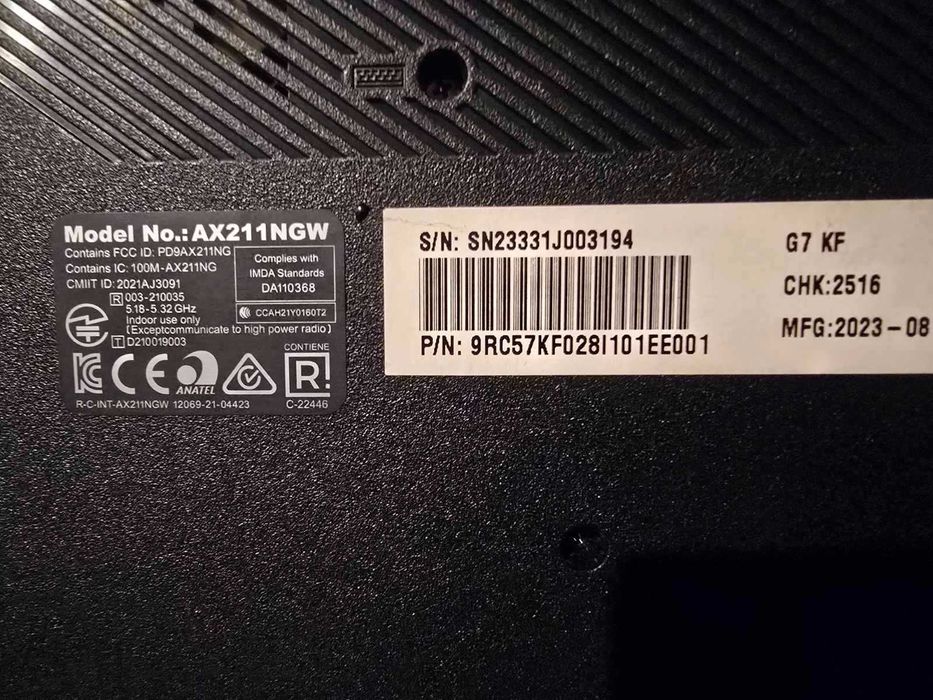 Ноутбук Gigabyte G7 KF i5-12500H/16GB/512 RTX4060