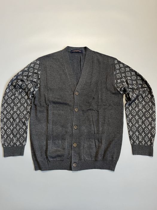 Мужской Кардиган Louis Vuitton Monogram Wool Size M