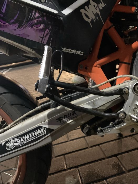 Підніжки пасажира мотоцикла  Ktm smc 690/husquarna 701