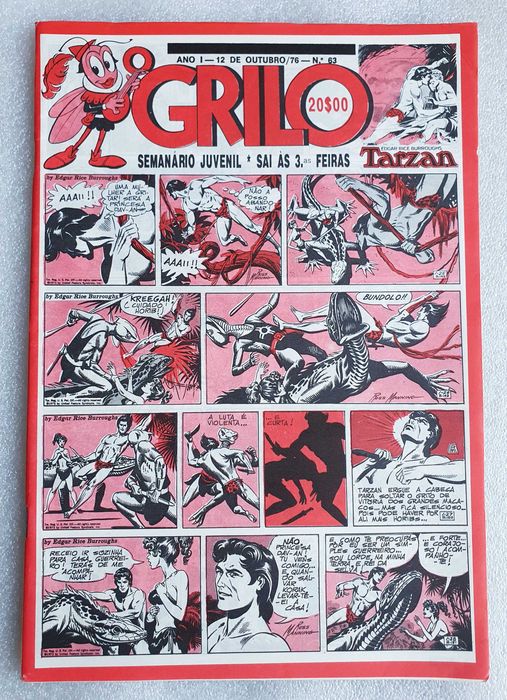 Antigos Livros BD ~ "COLEÇÃO GRILO" ~ Vários números disponíveis.