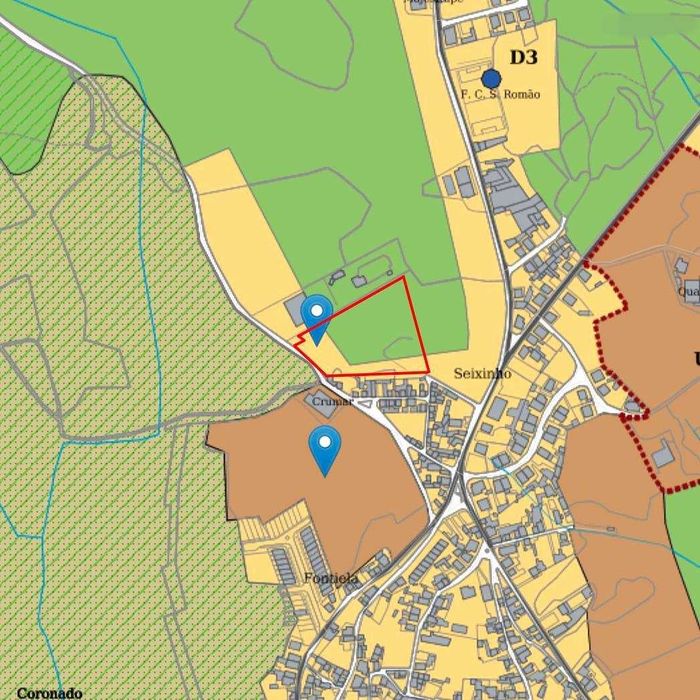 Terreno 18.737 m² S. Romão Coronado TROFA (variante N14)