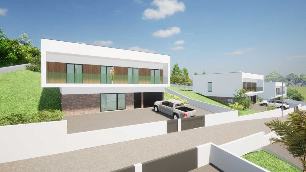 Terreno para construção, 1.000 m2 com projecto aprovado. A 10 min de Chaves