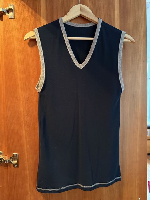 майка жіноча D&G dolce&gabbana сині з сірим оригинал розмір S