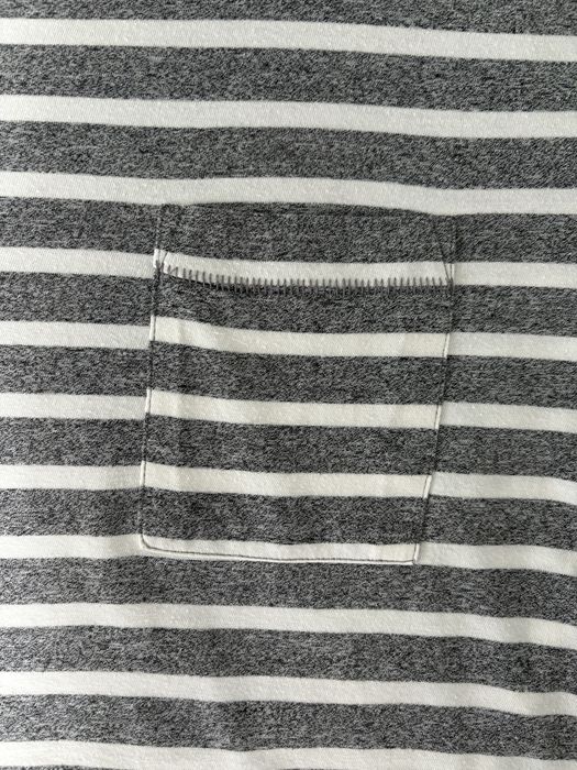 Bluzka L paski bawełna