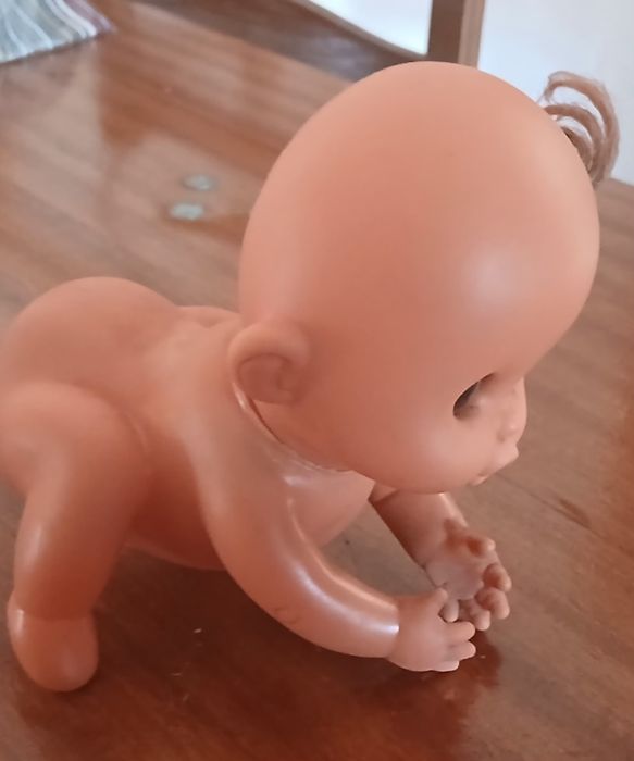 Boneco antigo de borracha