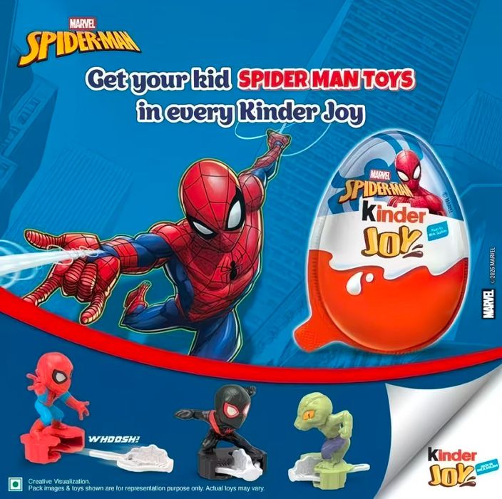 Kinder Joy Людина Павук 12-24шт