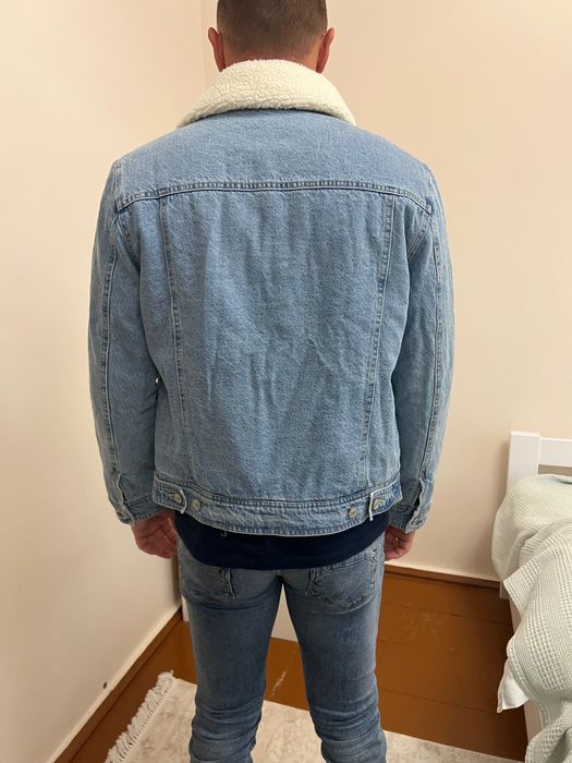 Куртка джинсова тепла чоловіча MANGO