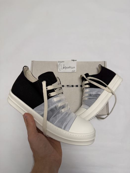 кеды Rick Owens Low Ramones Scotch 41 42 43 prada balenciaga vetements project gr number nine