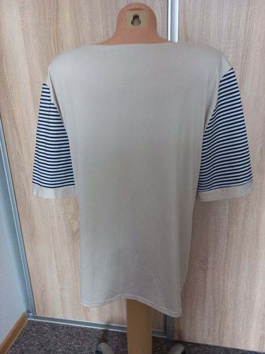 r.XL 95% wiskoza, cienka, zwiewna bluzka