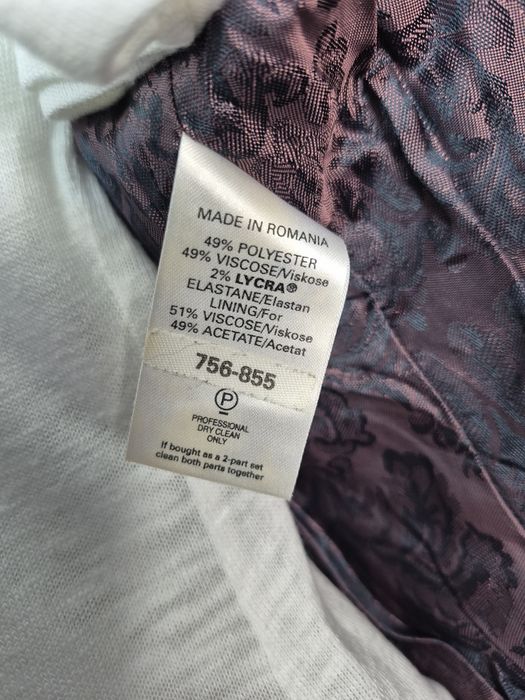 Marynarka żakiet rozmiar XL 42 Lime ozdobna podszewka jakość premium