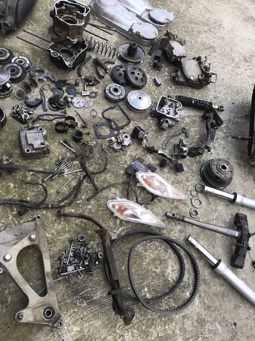 Продаються запчасти мото honda 125 150 sh інжектор