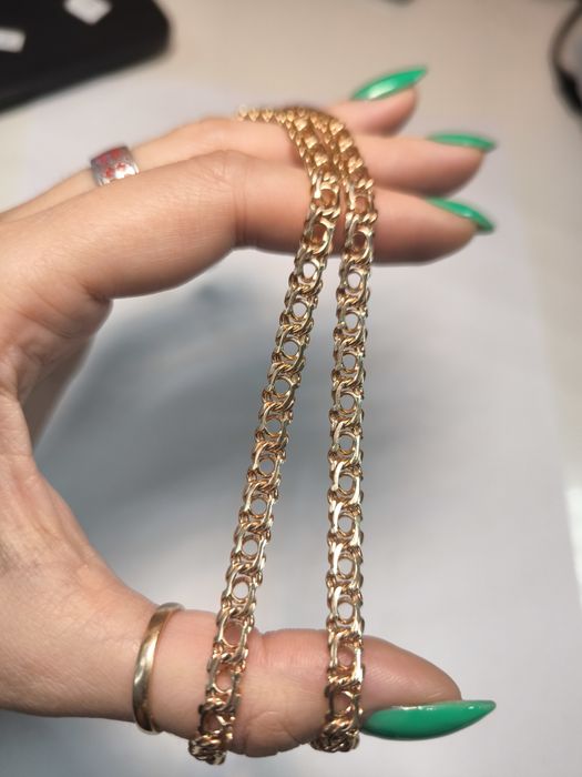 Цепочка золотая 60 см