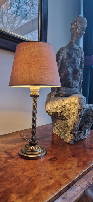 Stara lampa Italy antyk glamour empire