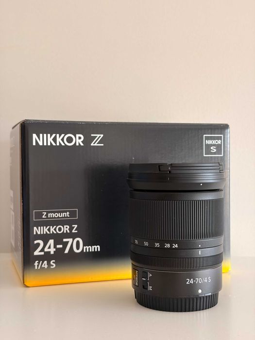 Nikon Z 24-70mm f4 Nova Nunca Usada
