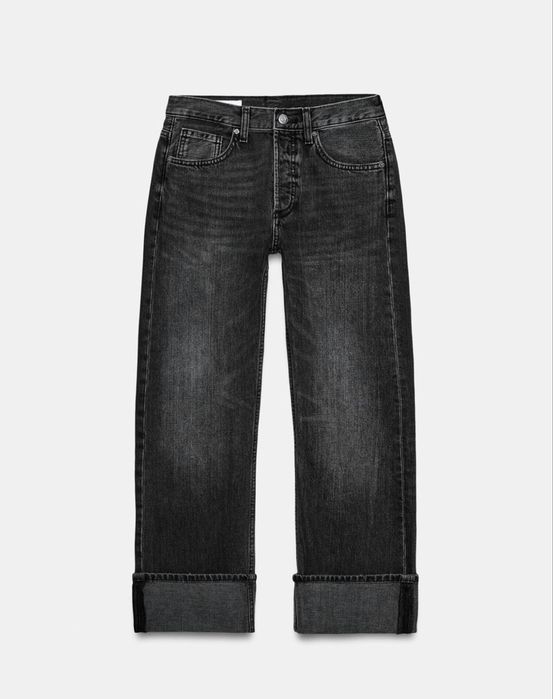 Трендові сірі джинси Zara
