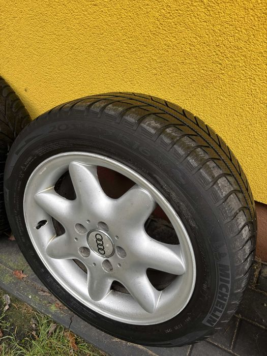 Felgi z Oponami 205/55/16 , 5x112 ZIMOWE Michelin/ Fulda Audi/Mercedes