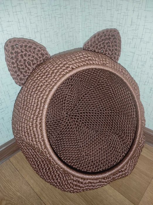 Хатинка-лежанка для домашньої тваринки