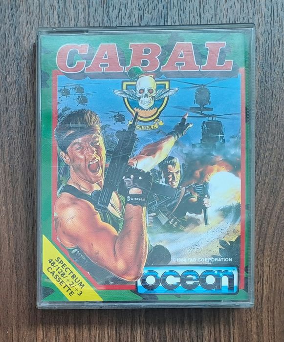 Jogo cassete K7 Cabal Sinclair ZX Spectrum (original) vintage