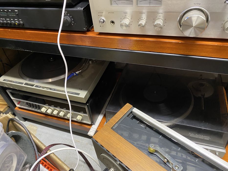 Kolekcja audio po serwisie z gwarancją, caly zestaw