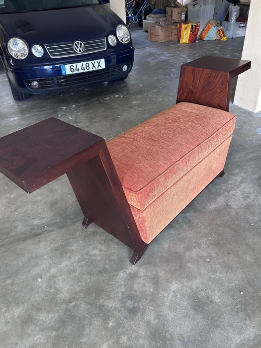 Banqueta  em mogno