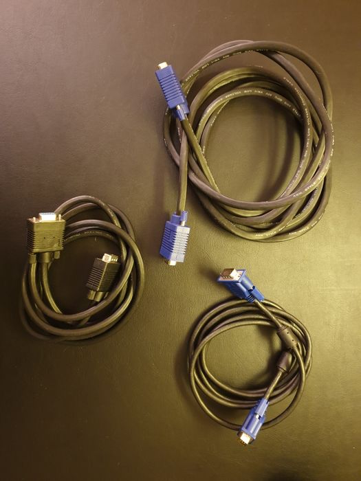 Cabos VGA Macho- Macho para Monitor/ PC
