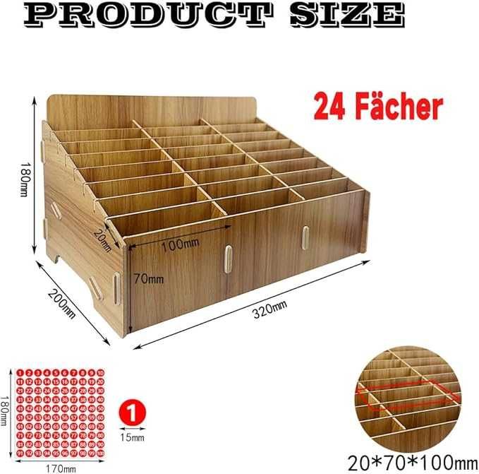 Organizer z przegródkami