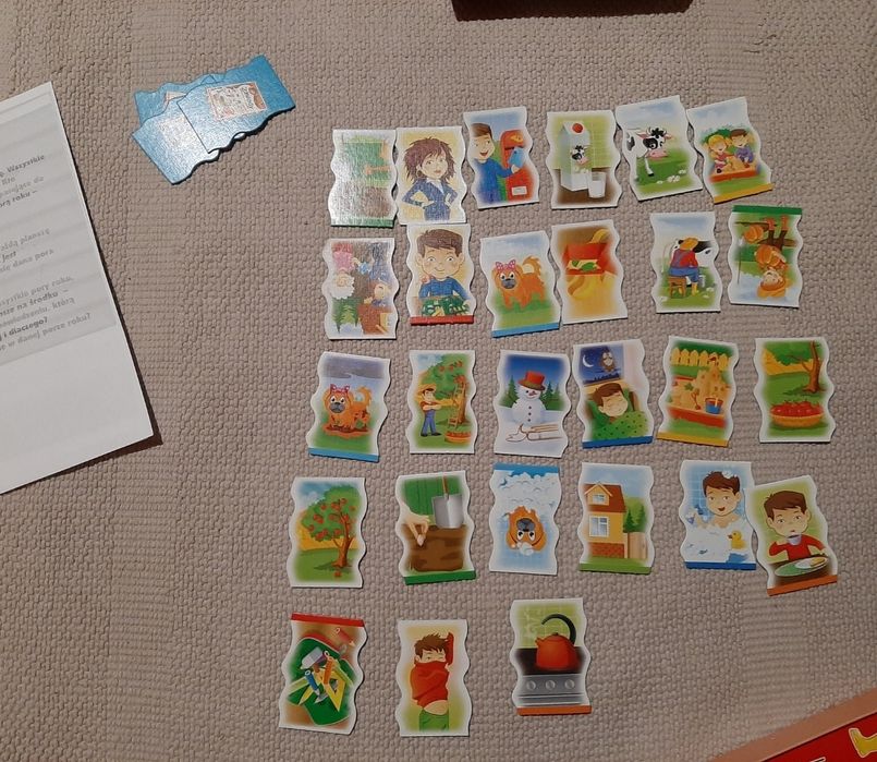 Gry A to było tak, 4 pory roku