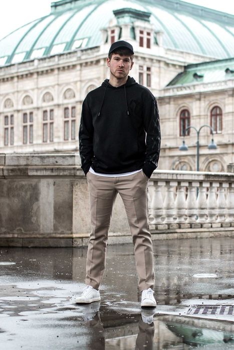Хлопковые брюки H&M x The WEEKND, Premium Quality, Slim fit!