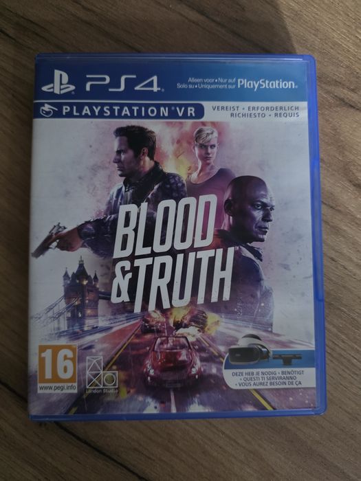 Blood & Truth PL VR Playstation 4 PS4
