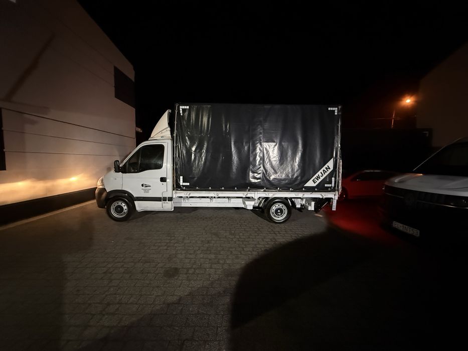 Renault Master plandeka winda